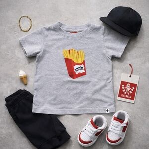 ICECREAM x Billionaire Boys Club Toddler Tee 2T Fries “No Ketchup”